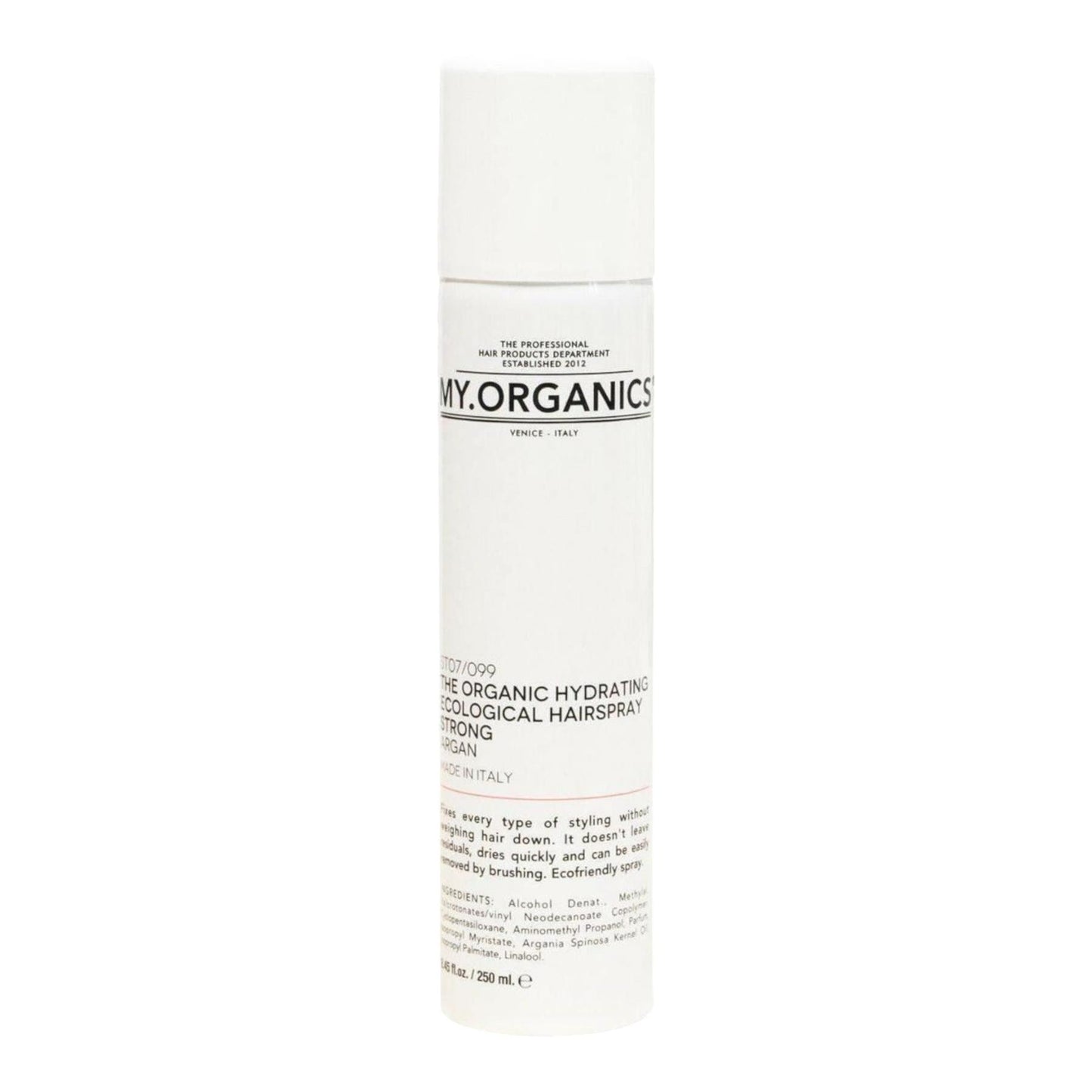 Organic Hairspray Light Hold 200ml